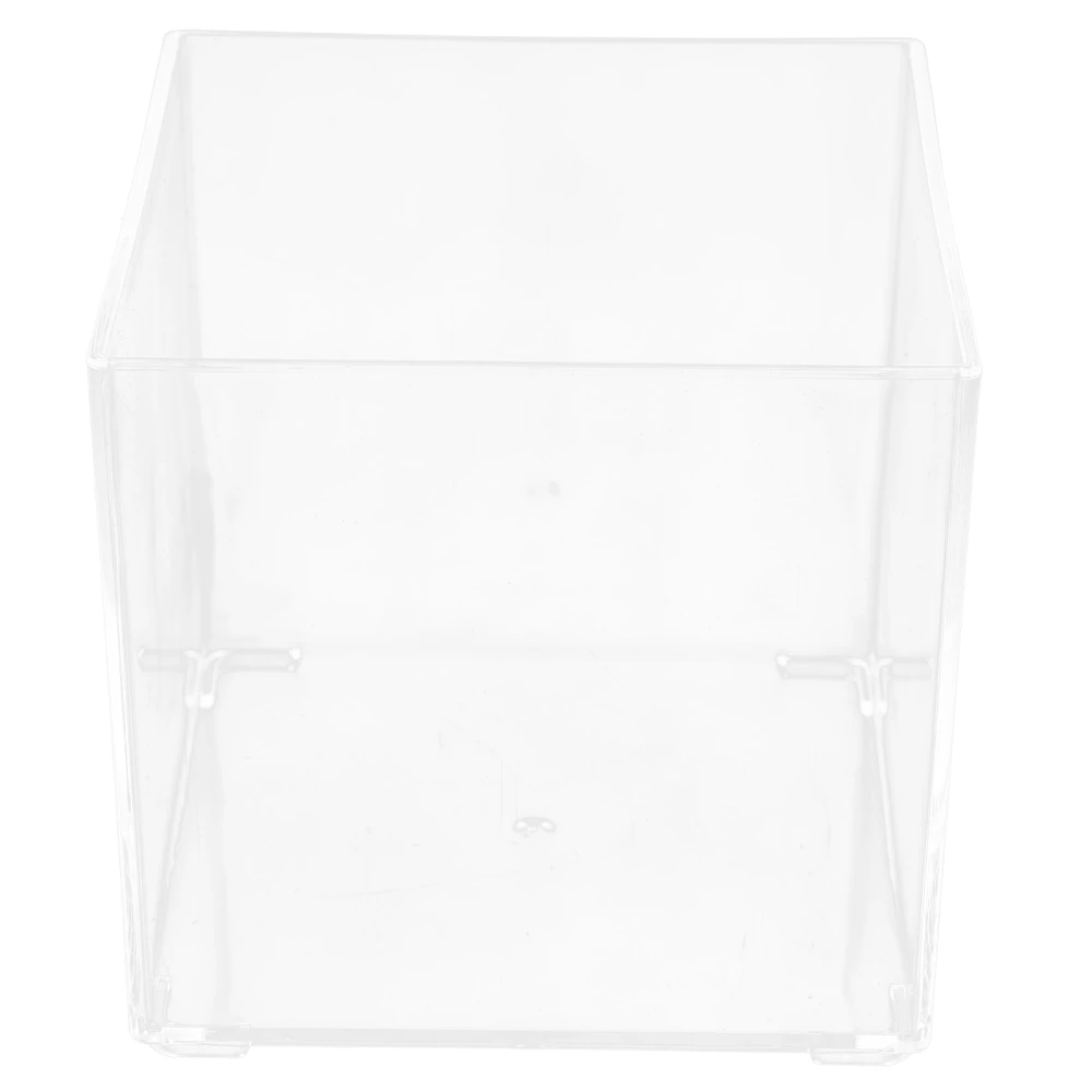 Transparent Coffee Bag Box Sundries Holder Compartment Tea Bag Box Tea Packet Organizer