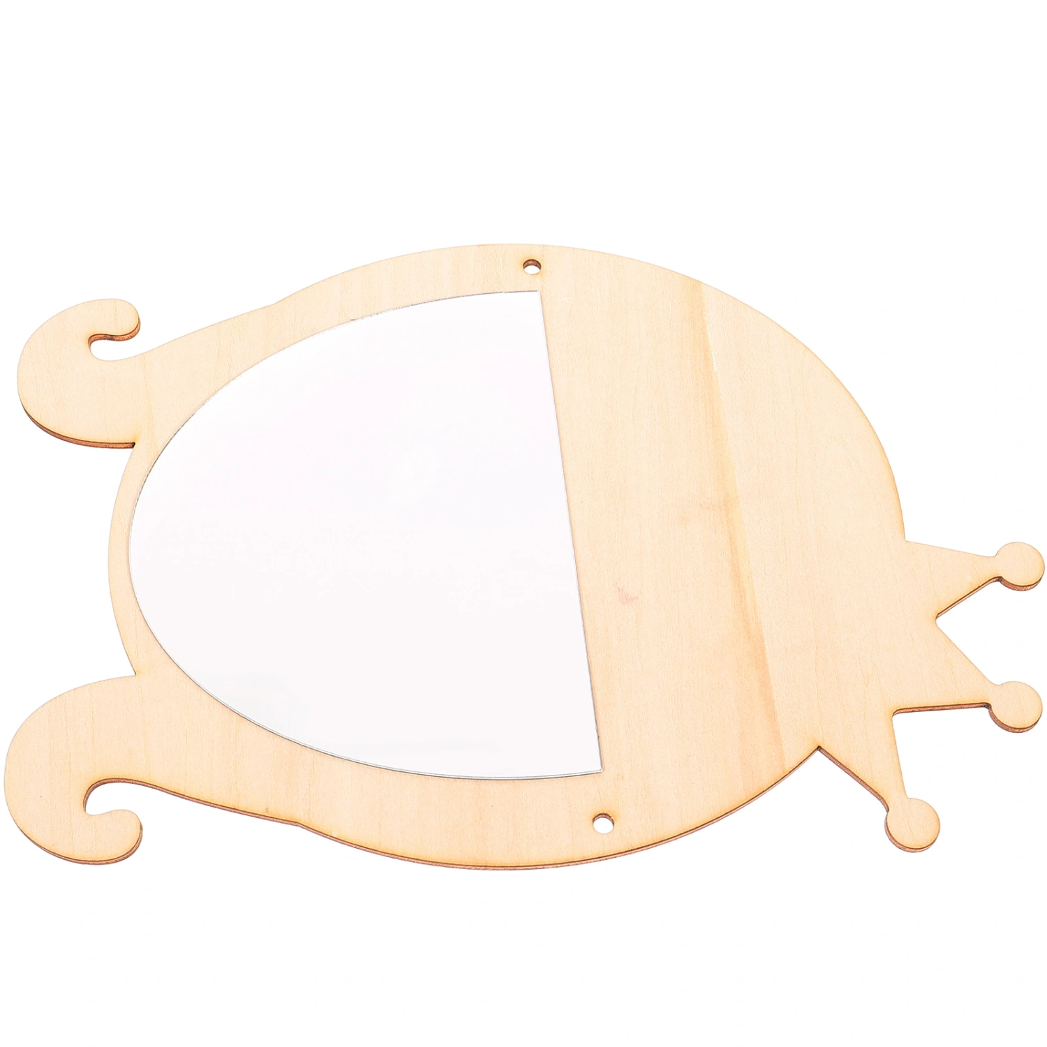 Cartoon Makeup Mirror Wooden Makeup Mirror Decorative Makeup Mirror Wall Mount Makeup Mirror