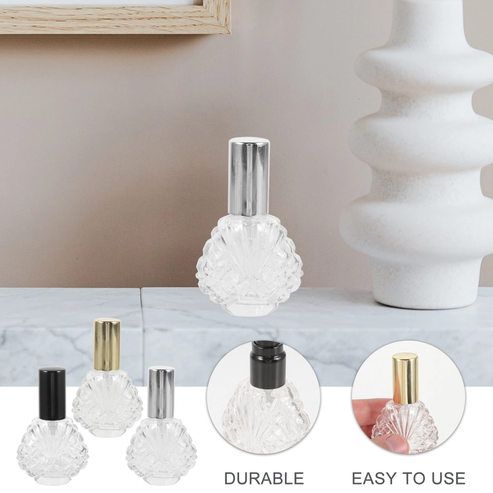 3Pcs Empty Perfume Bottles Exquisite Fragrance Storage Bottle Travel Perfume Bottles