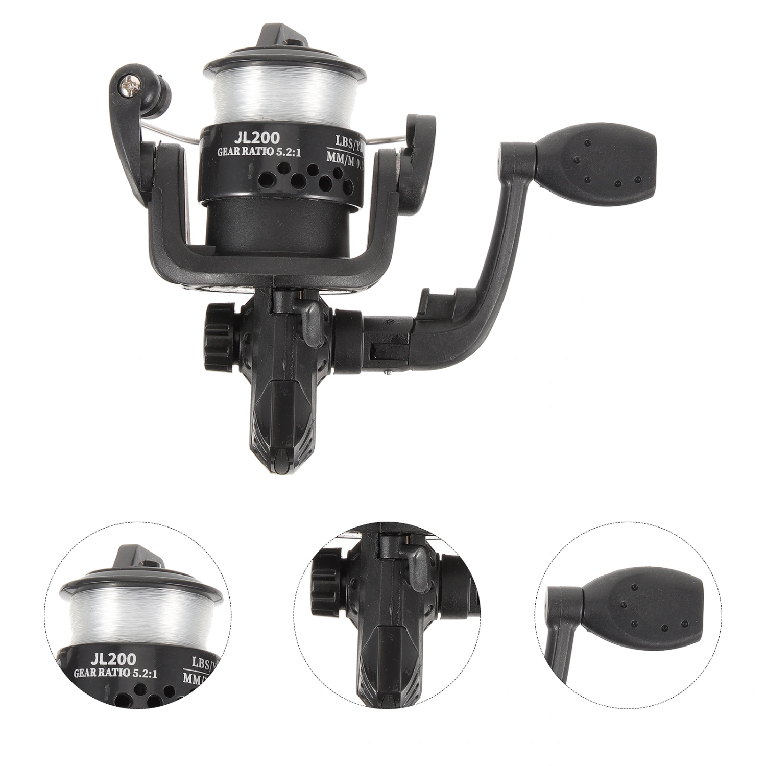 Spinnings Reel Portable Fishing Gear Lightweight Fishing Wheel Fishing Tool for Fishing