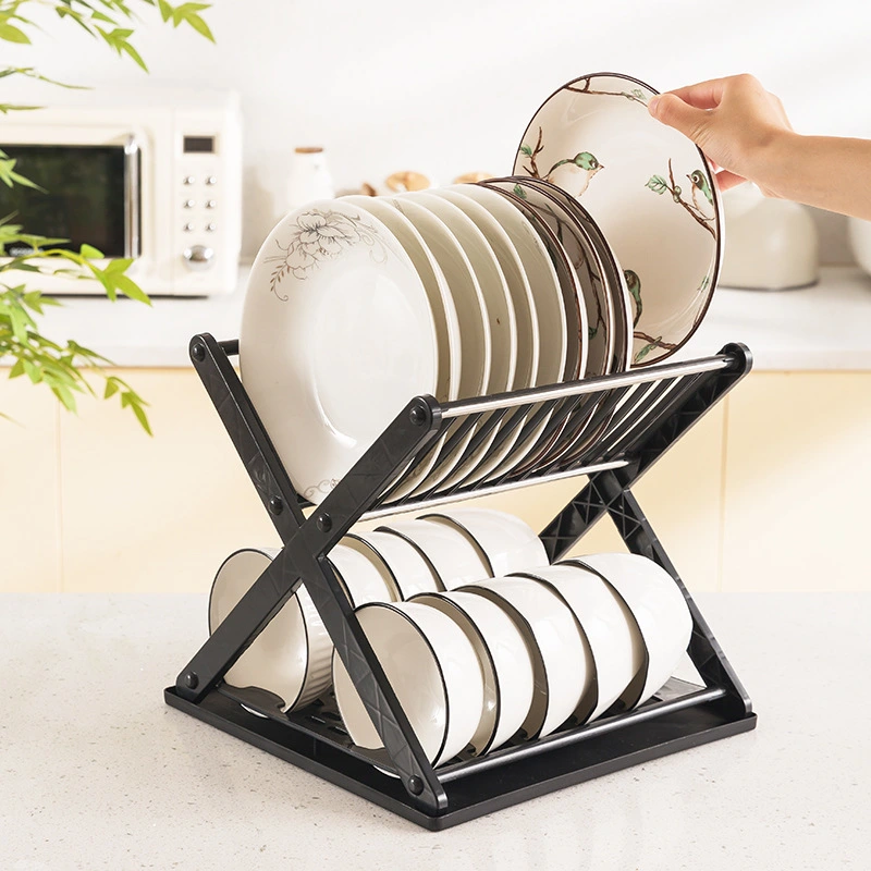 1 Set of Plate Drain Racks Cutlery Drying Racks Multifunctional Dish Racks Storage Drain Racks