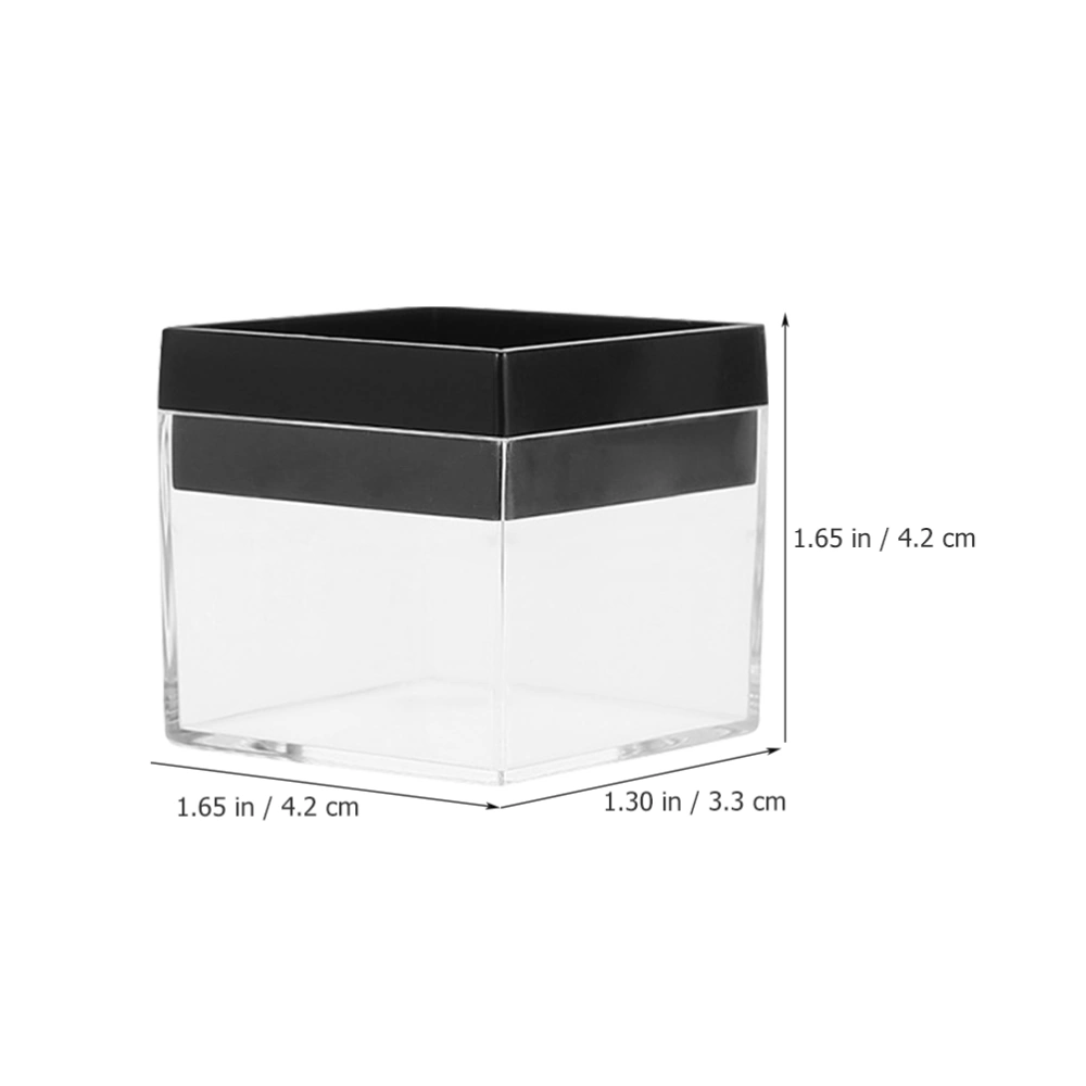 12Pcs Mineral Specimen Display Boxes Clear Specimen Sample Display Storage Box