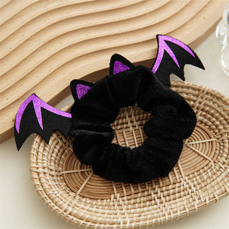 3pcs Halloween Hair Ties Halloween Hair Rope Women Scrunchie Women Hair Ornaments