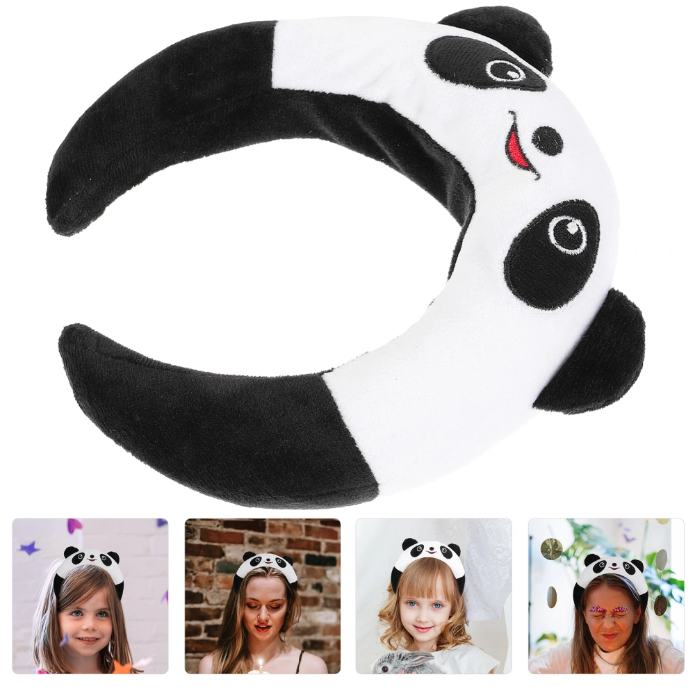 Panda Headband Cartoon Hair Band Festival Head Band Cosplay Party Supply Photo Prop