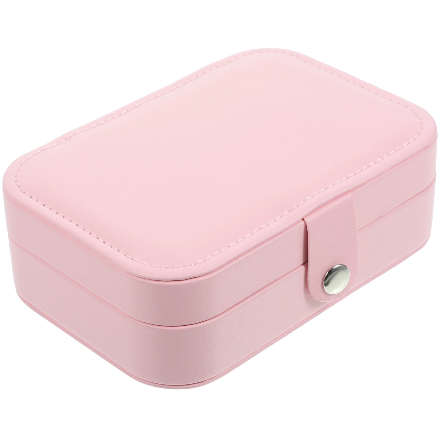 Travel Jewelry Box 3-layers Jewelry Case PU Jewelry Organizer Portable Jewelry Storage Case