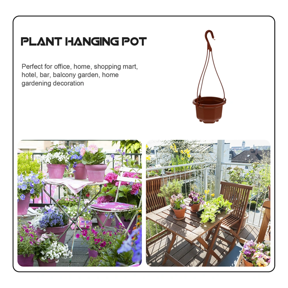 12 Sets Hanging Pot Large Orchid Pot Hanging Planters Flower Hanging Pots for Indoor Plants Flower