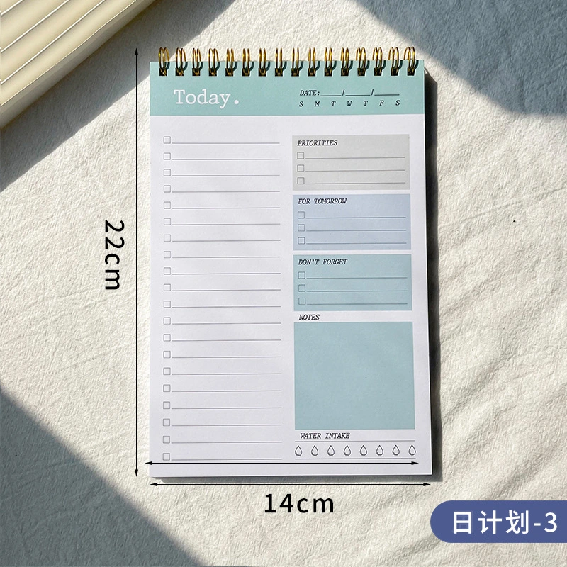 Portable Planner Notepad To Do List Planner Notepad Daily Planner Daily Memo Notepad