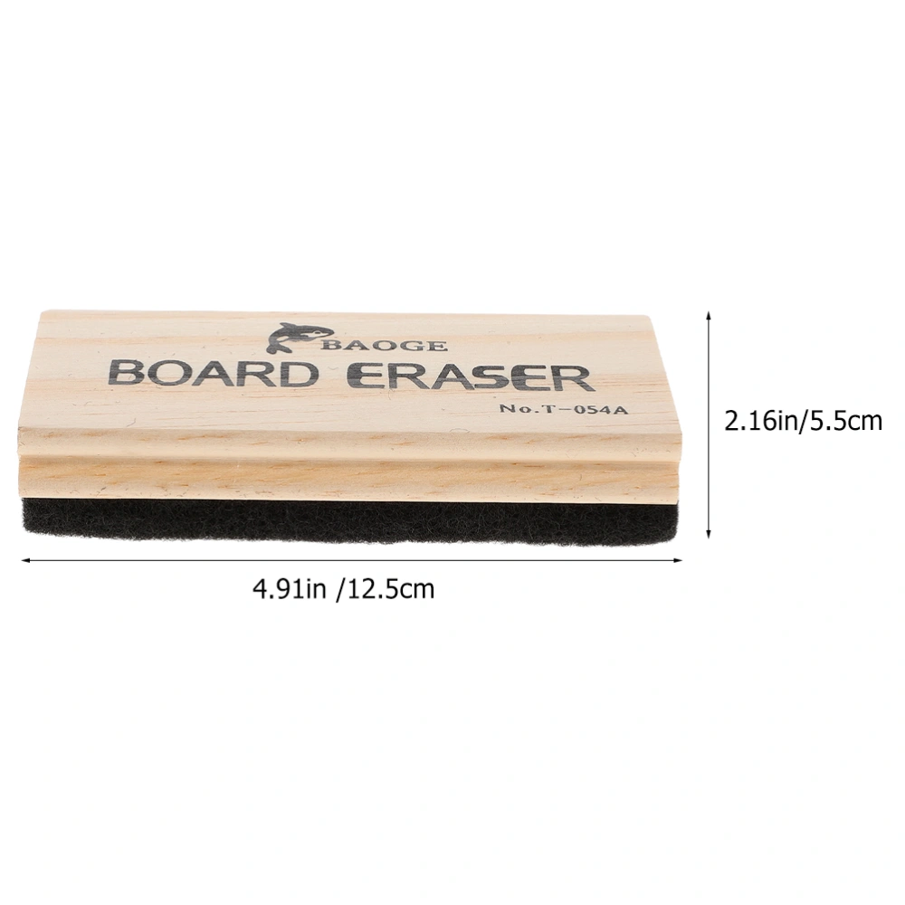 4pcs Blackboard Erasers Wooden White Board Erasers Chalkboard Erasers for Blackboard