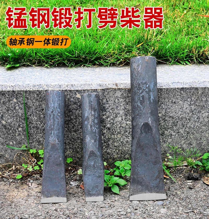 Log Splitter Manual Firewood Splitter Heavy Duty Splitting Wedge Wood Crack for Log