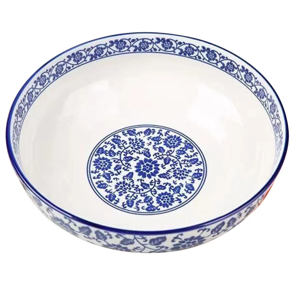 Chinese Style Food Bowl Large-capacity Soup Serving Bowl Versatile Party Meal Storage Large Dish