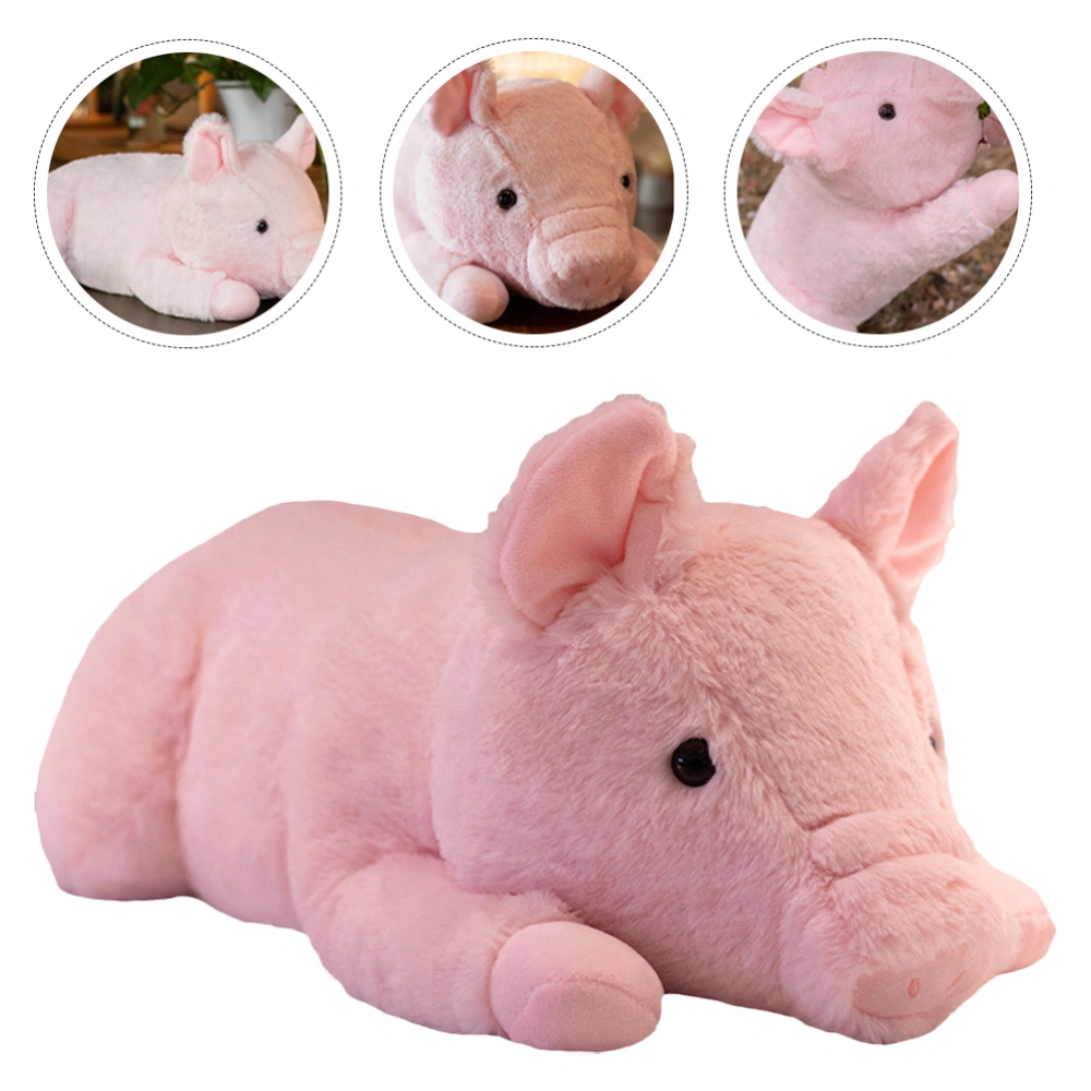 Plush Pig Creative Simulation Pig-shaped Fur Doll Desk Lovely Animal Ornament