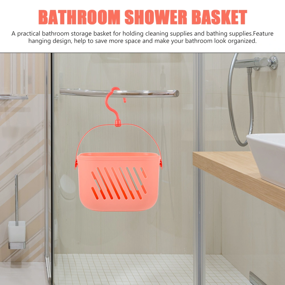 Hanging Shower Caddy Bathroom Hanging Basket Toiltery Storage Basket with Hook