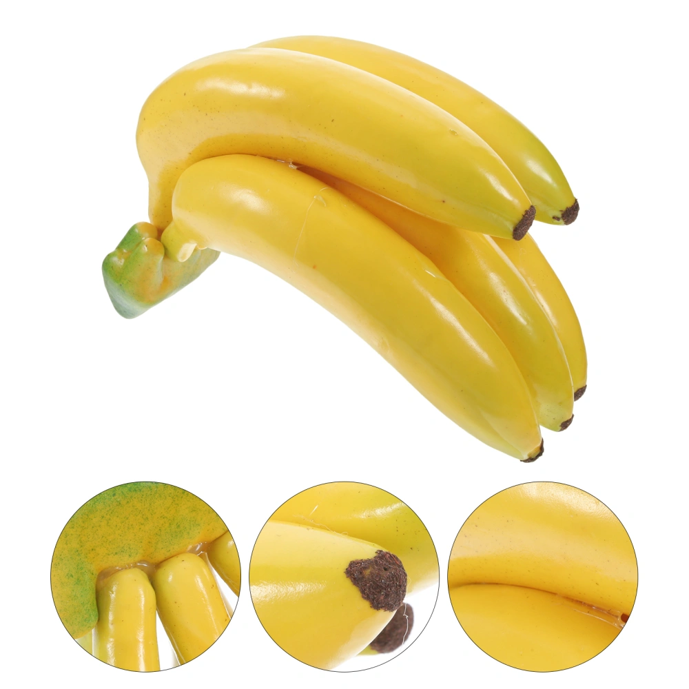 Fake Fruit Banana Cluster Artificial Fruit Foam Bananas Cluster Fake Banana Cluster Fake Fruit