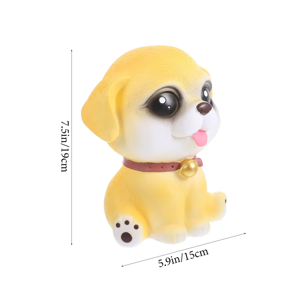 Dog Piggy Bank Adorable Doggy Modeling Money Pot Cartoon Piggy Bank Children Coin Saving Pot