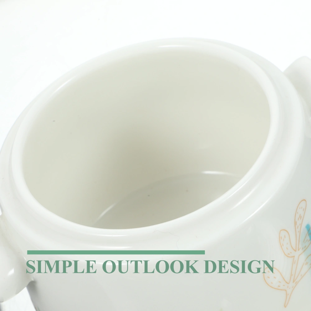 Small Stew Pot Small Ceramic Stew Pot Soup Stewing Bowl Steamed Egg Stew Bowl with Lid