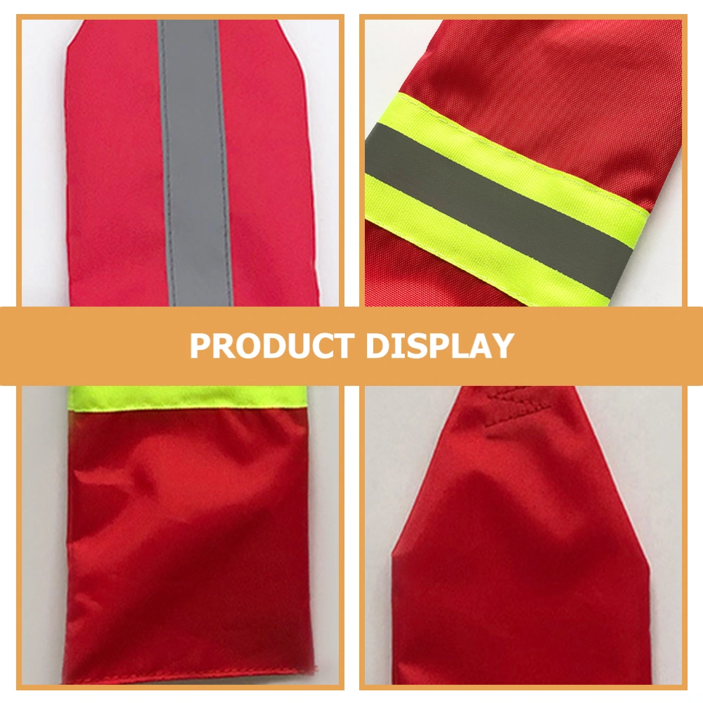 2Pcs Kayak Safety Flags Canoe Flags Kayak Canoe Reflective Flags Truck Safety Flags Accessories