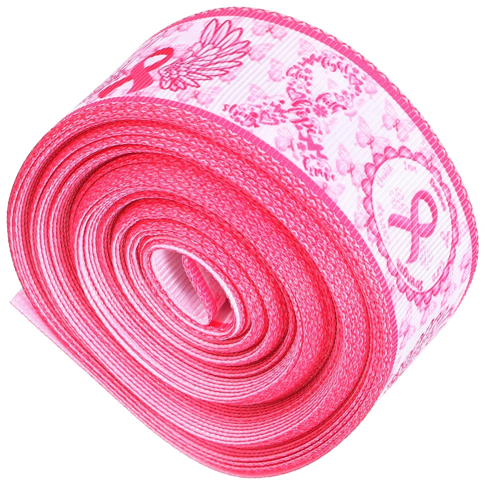 Decorative Hair Band Multi-use Headdress DIY Craft Breast Cancer Ribbon Women Accessory