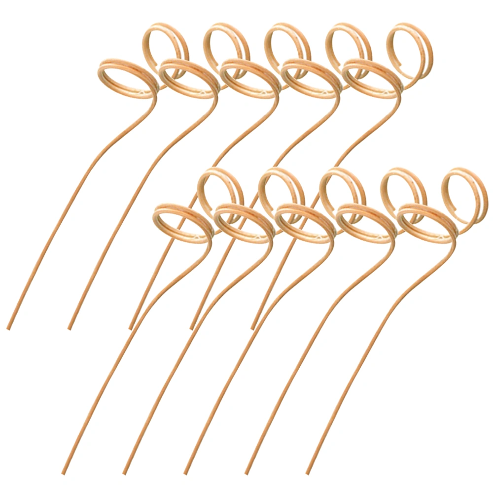 10Pcs Reed Diffuser Sticks Thick Rattan Room Oil Fragrance Diffuser Refill Sticks Aromatherapy Sticks