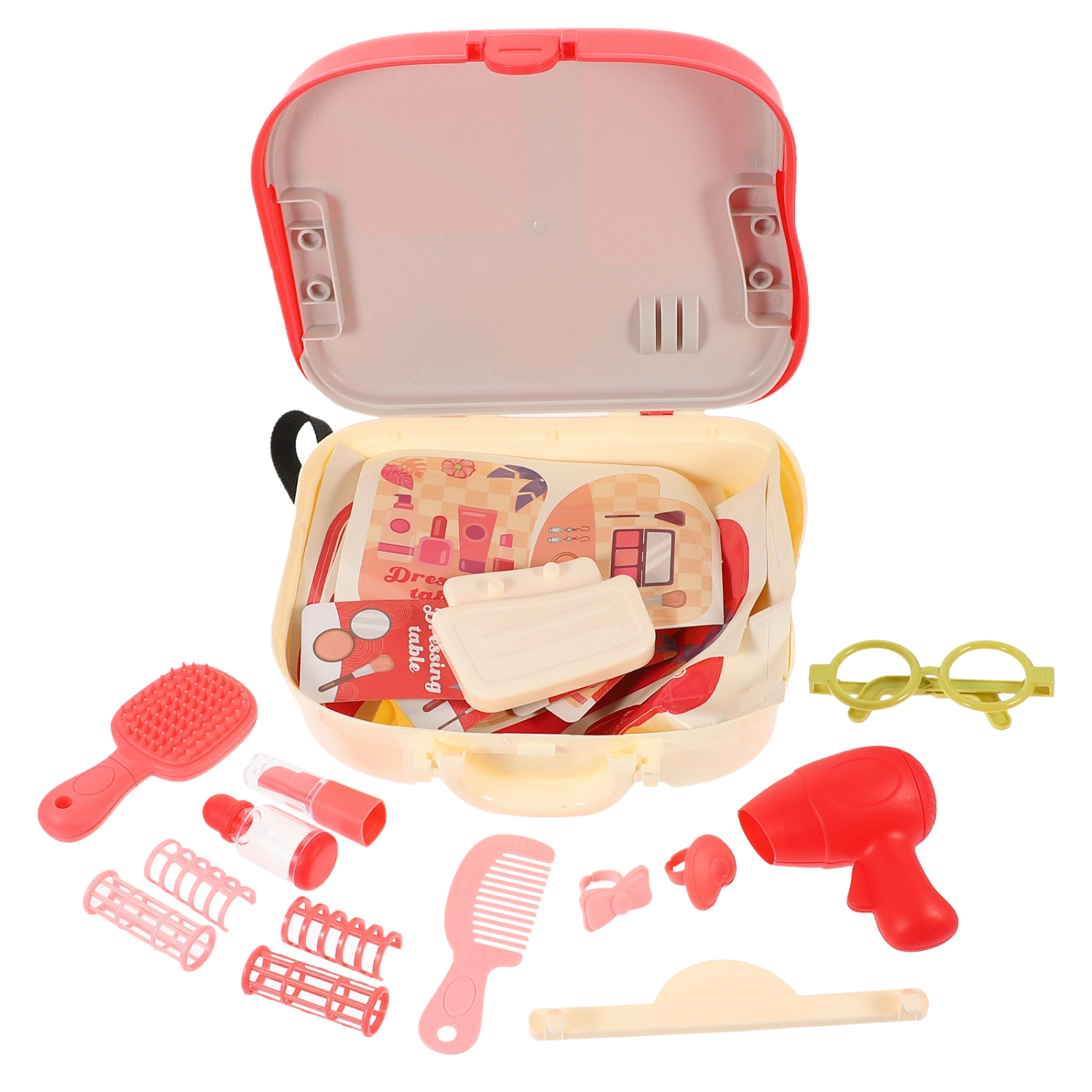 1 Set Interactive Cosmetic Plaything Household Makeup Kit Funny Cosmetic Plaything