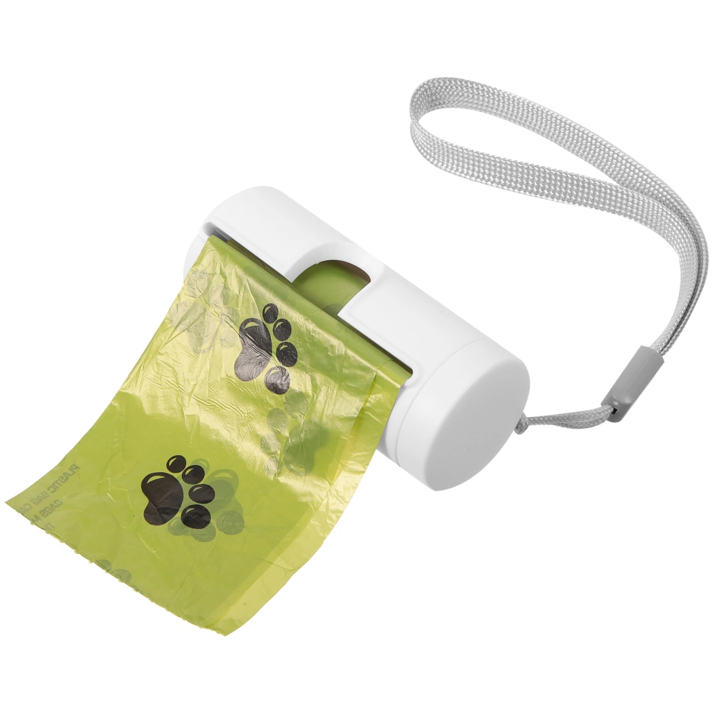 1 Set Dog Poop Bag Dispenser Portable Waste Bags Holder Dog Poop Pickup Bag Holder