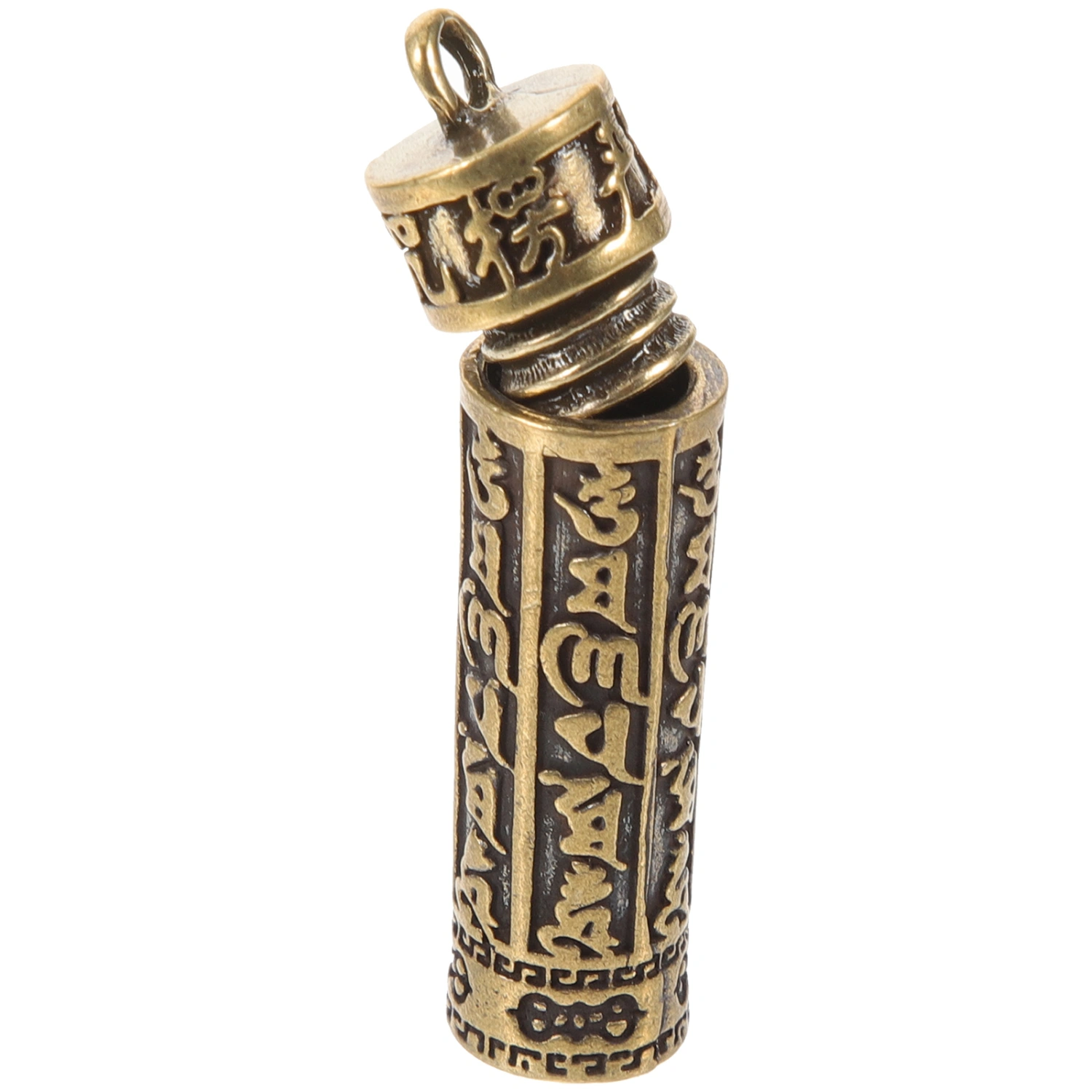 Retro Barrel Hanging Pendent Key Pendant Accessory Jar Ornament Bag Keys Hanging Decor