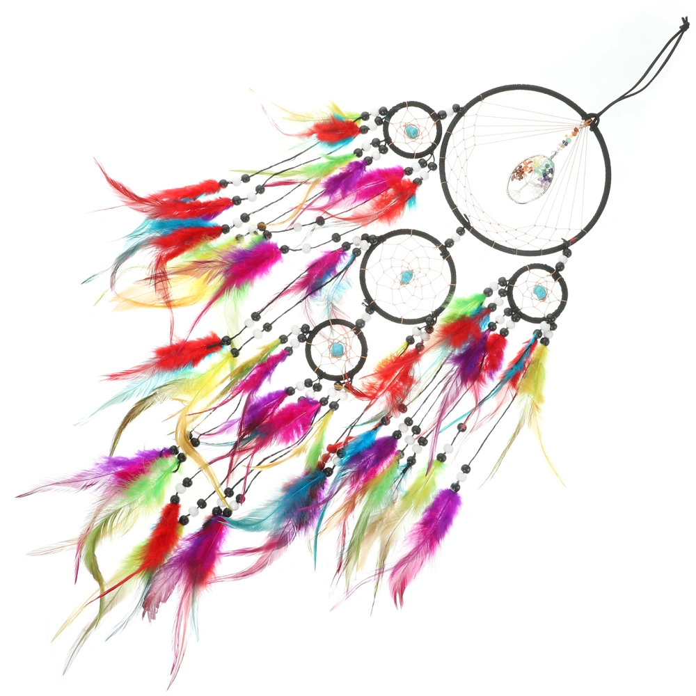 Dream Catcher Bedroom Dream Catcher Pendant Wall Hanging Colorful Plume Dream Catcher