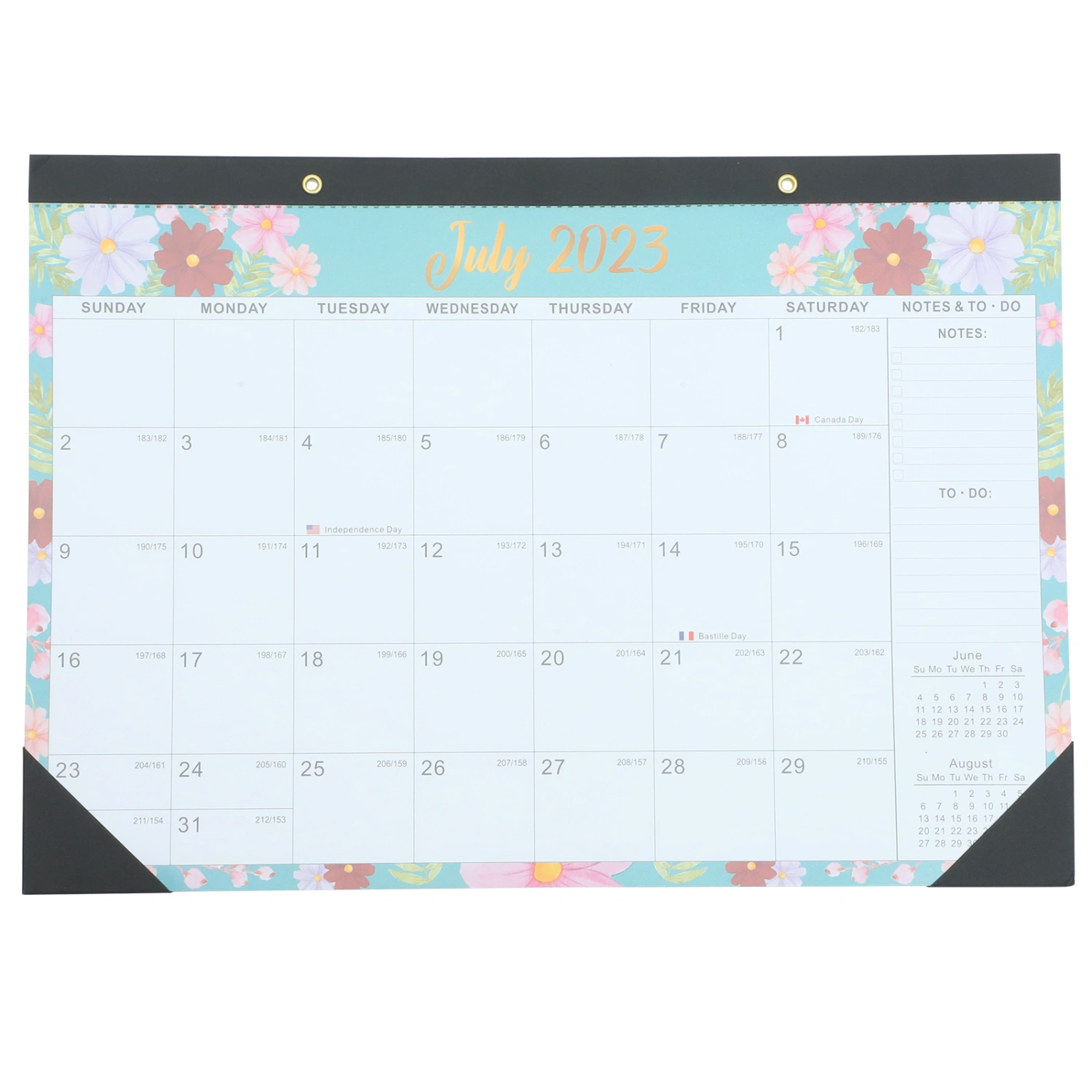 Clear Printed Hanging Calendar Delicate Monthly Calendar Home Planning Wall Calendar