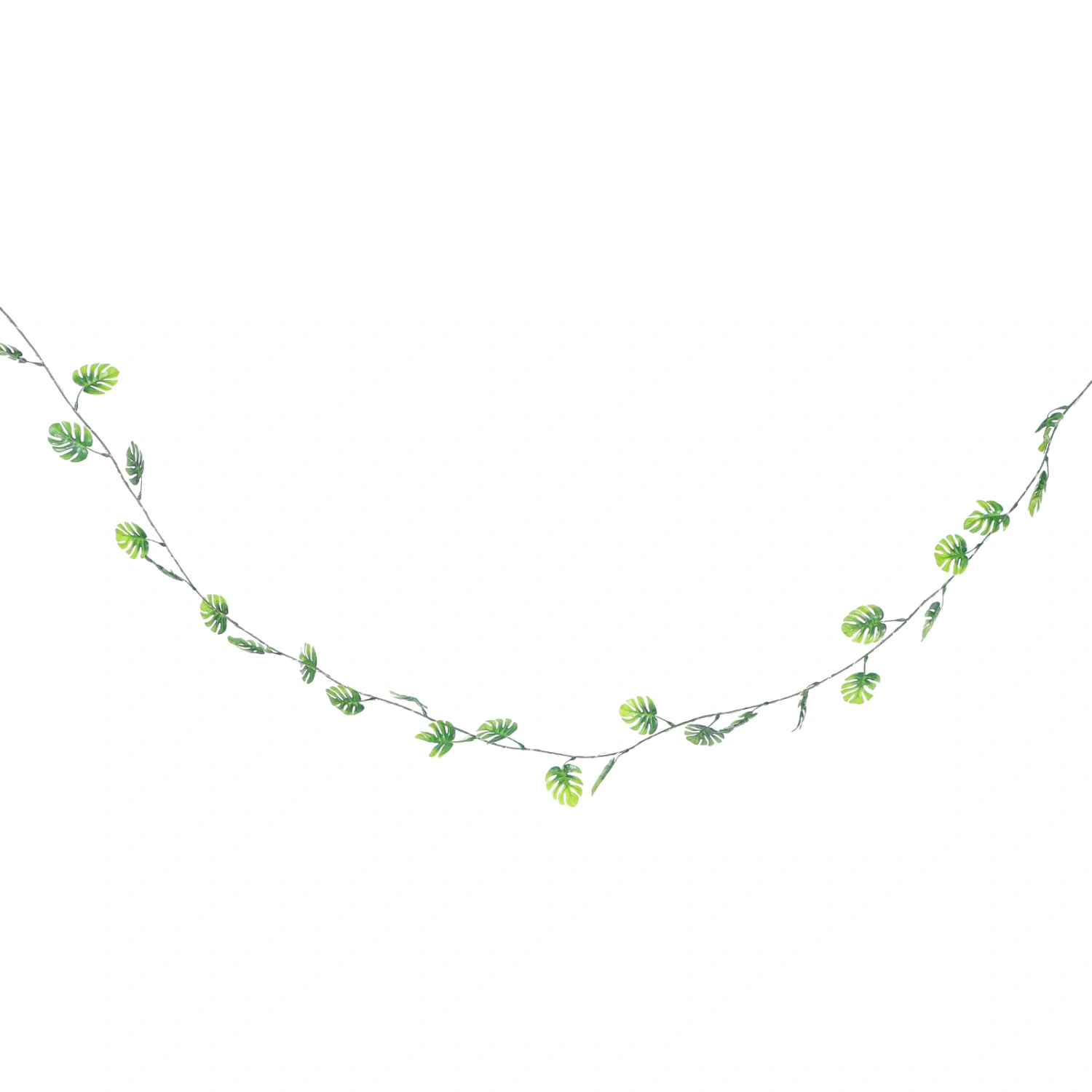 Vine String Light 20-LED LED String Light Artificial Monstera Leaf Lamp Decor