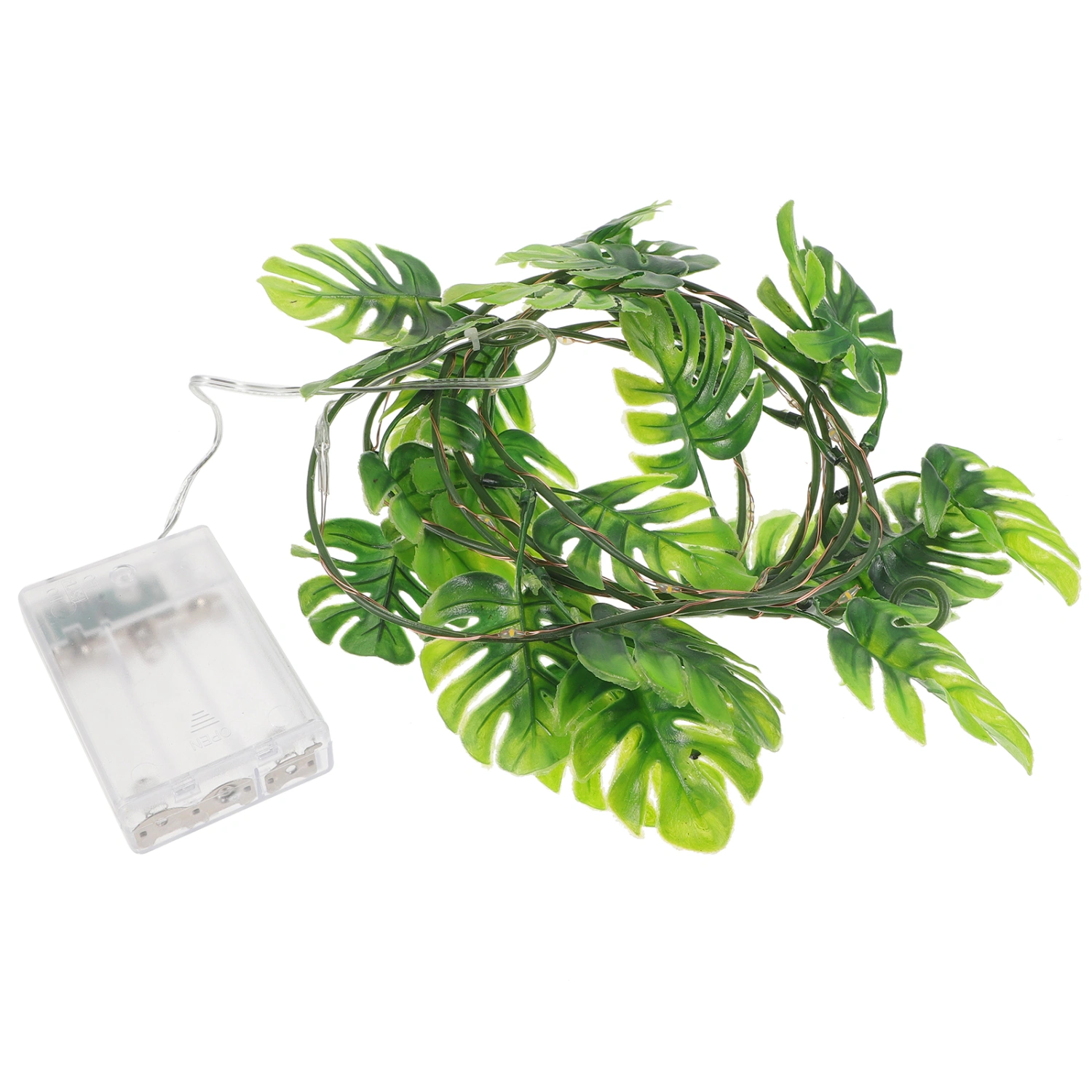 Vine String Light 20-LED LED String Light Artificial Monstera Leaf Lamp Decor