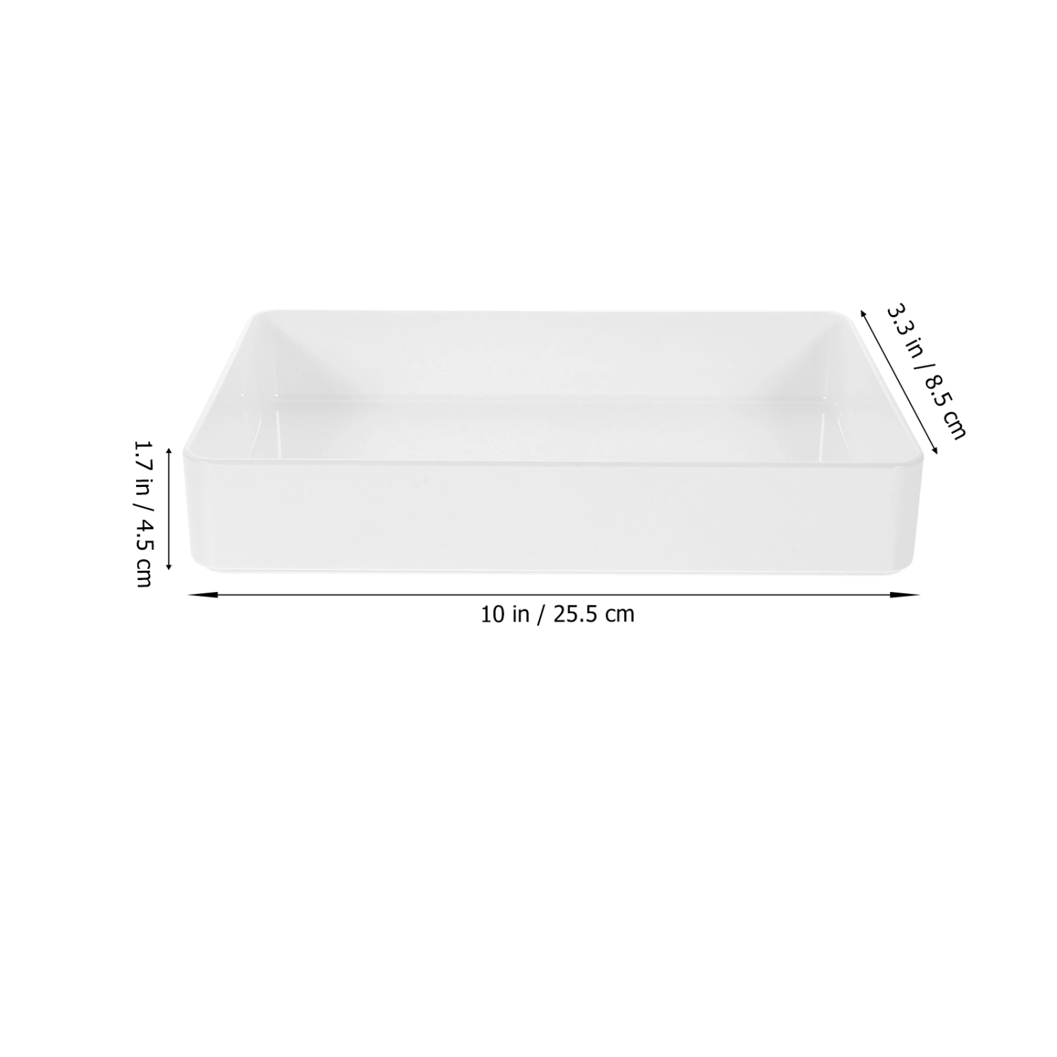 3pcs Free Combination Storage Cases Cosmetic Sundries Cutlery Organizer Boxes