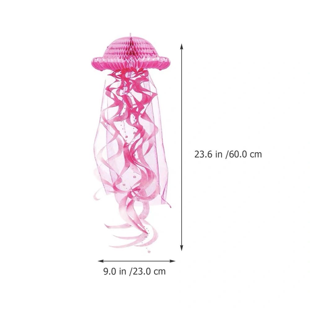 Jellyfish Honeycomb Hanging Decor Jellyfish Lantern Hanging Lantern Party Layout Lantern