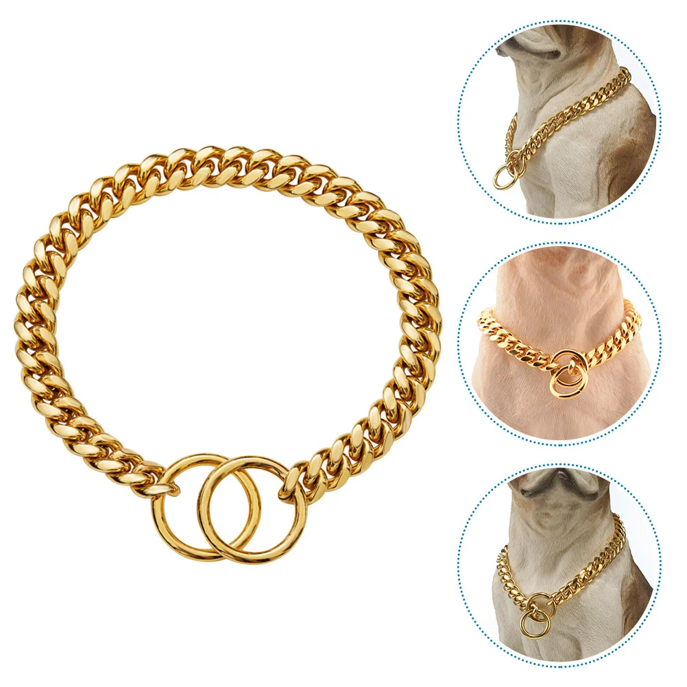 Dog Chain Collar Dog Training Choke Collar Chain Slip Collars Choke Chain Dog Collar