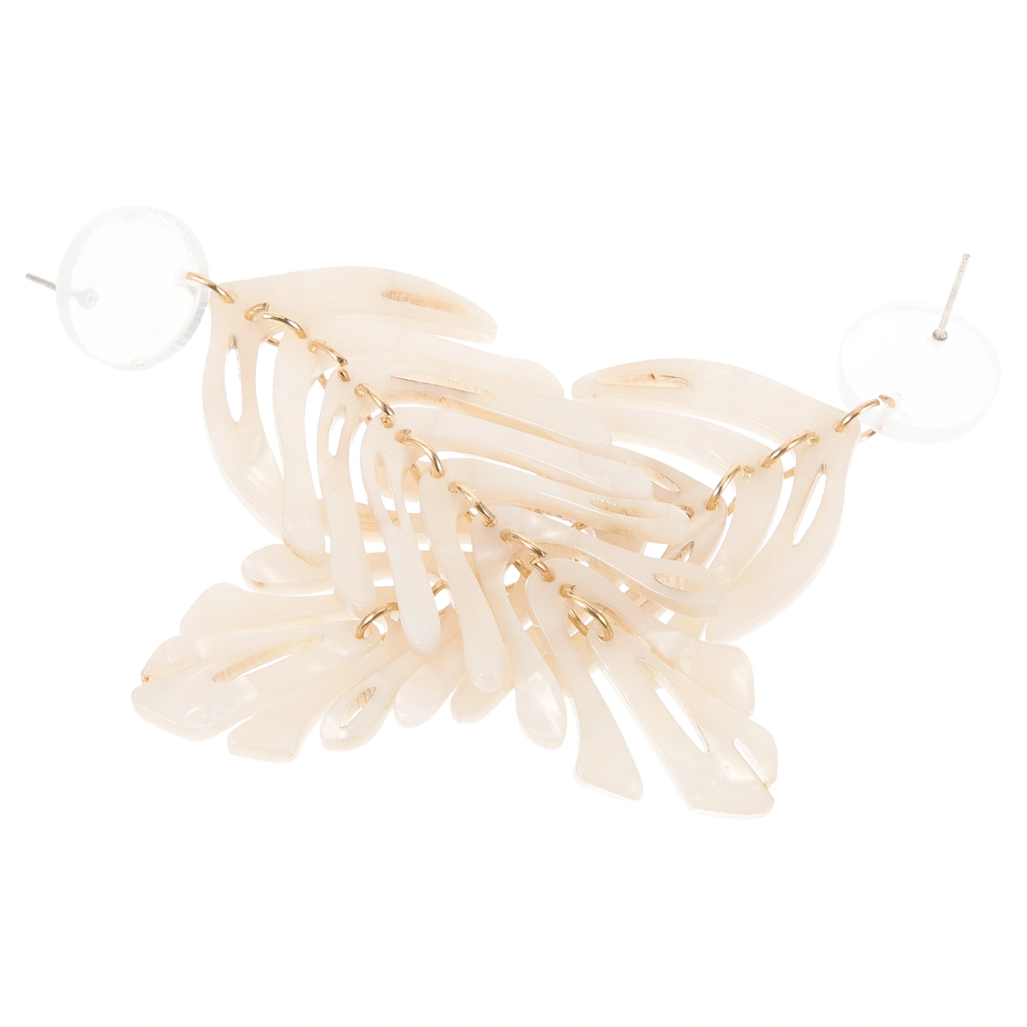 1 Pair Monstera Earrings Leaf Earrings Fashion Acrylic Earrings Statement Earrings