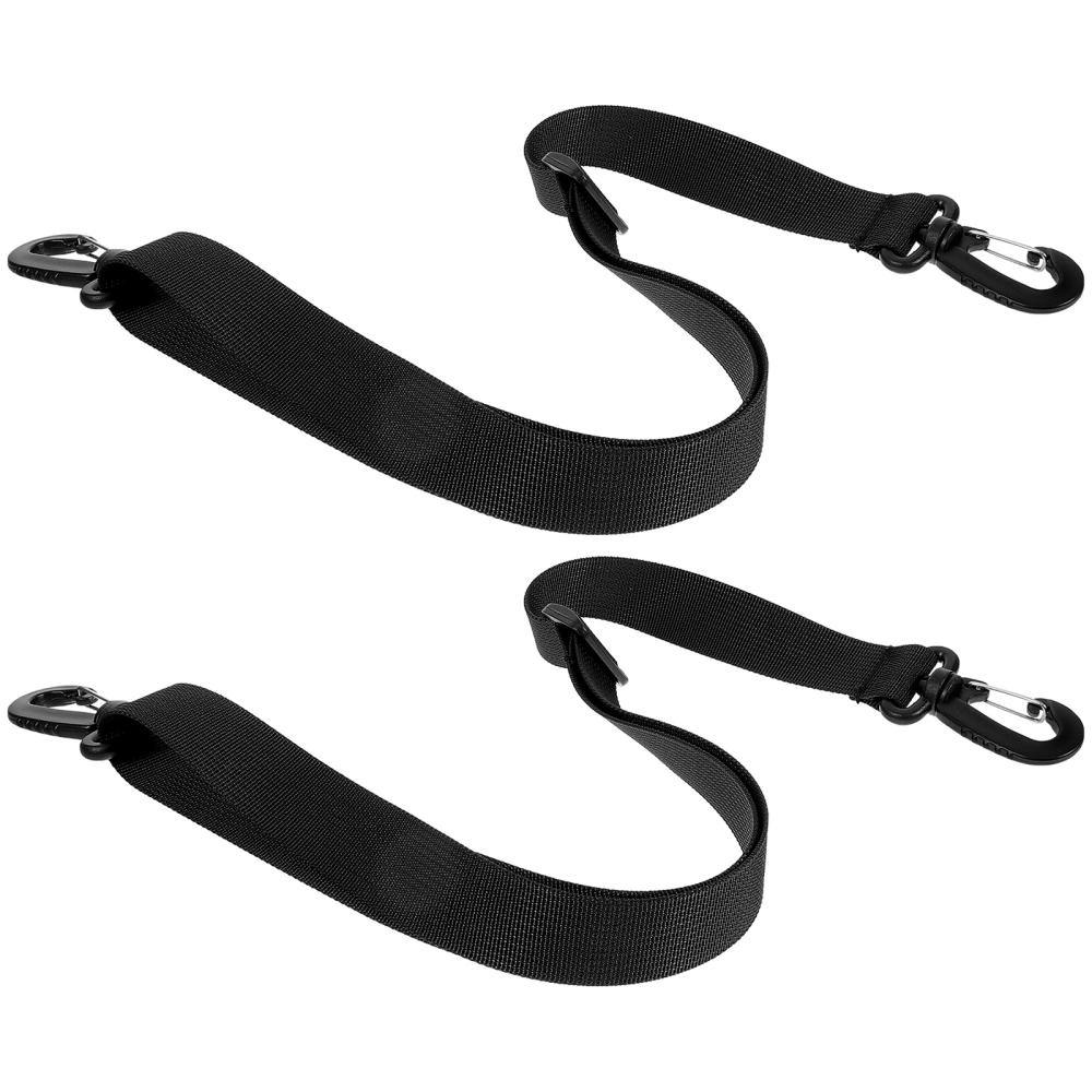 2pcs Portable Ski Boots Carrier Skating Boots Shoulder Sling Ice Skates Carrier Leash