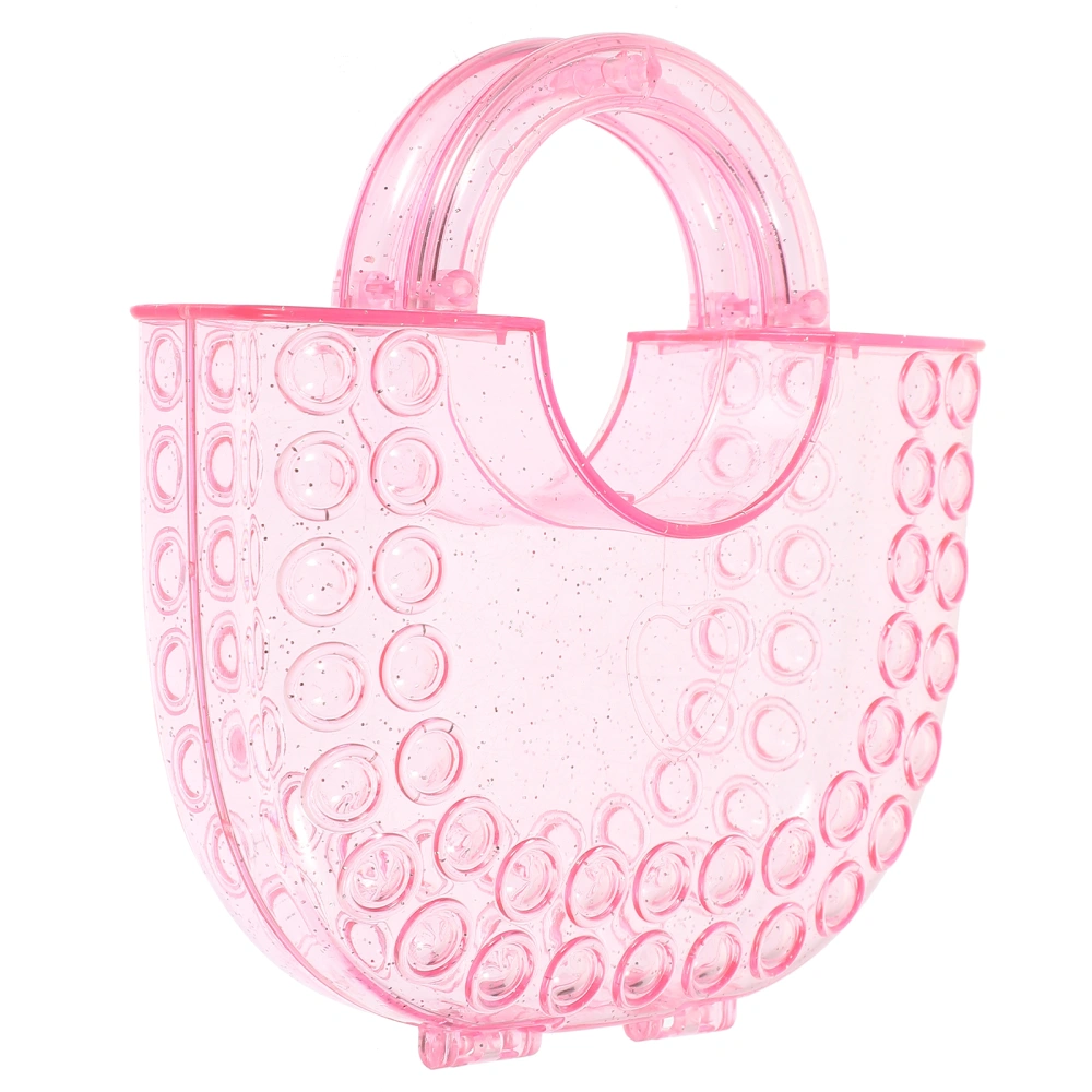 Lovely Purse Handbag Cute Jewelry Handbag DIY Plastic Jewelry Container