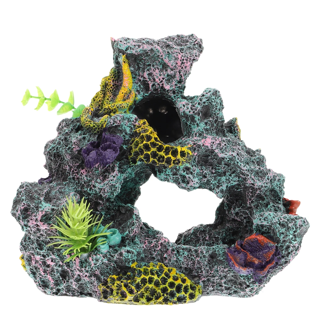 Realistic Artificial Coral Reef Model Aquarium Layout Coral Reef Decoration Fish Tank Decorative Prop