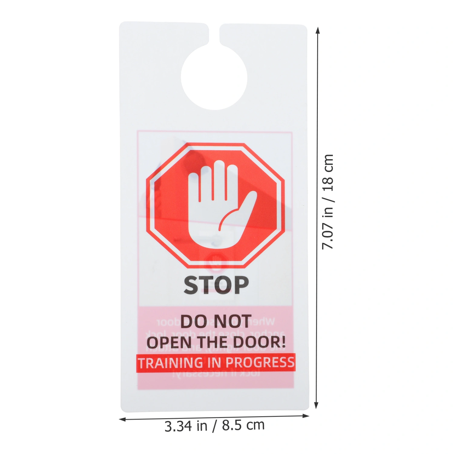 10Pcs Please Don't Open Door Sign Dual Sided Door Hanger Sign Please Don't Open The Door Signs