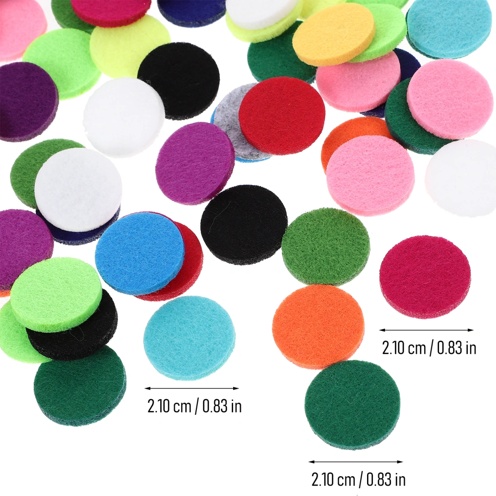 170Pcs Compact Aroma Pads Replaceable Essential Oil Pads Household Aromatherapy Pads