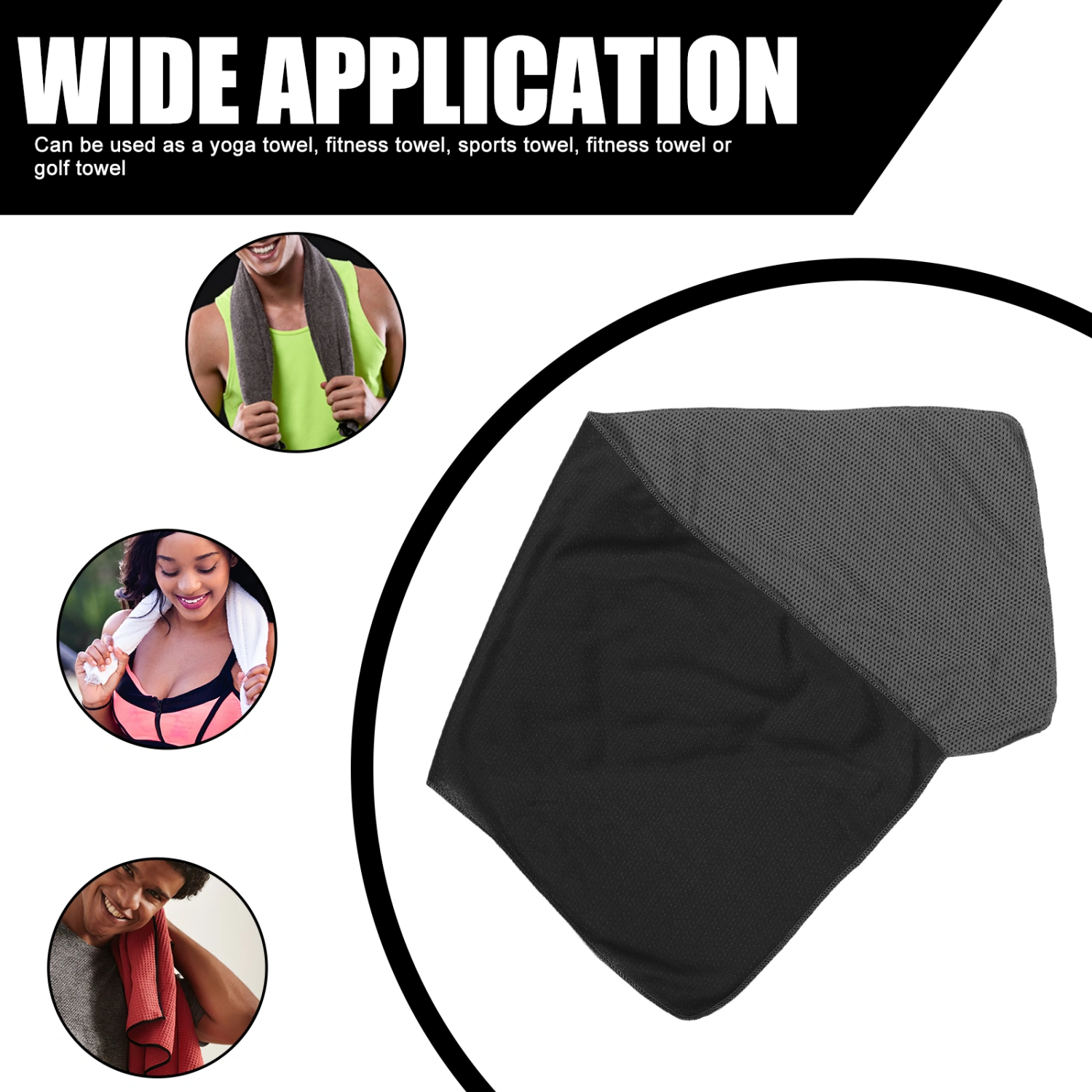 Workout Towel Quick Drying Towel Sports Towel Cooling Towel Multi-use Camping Towel Fitness Towel