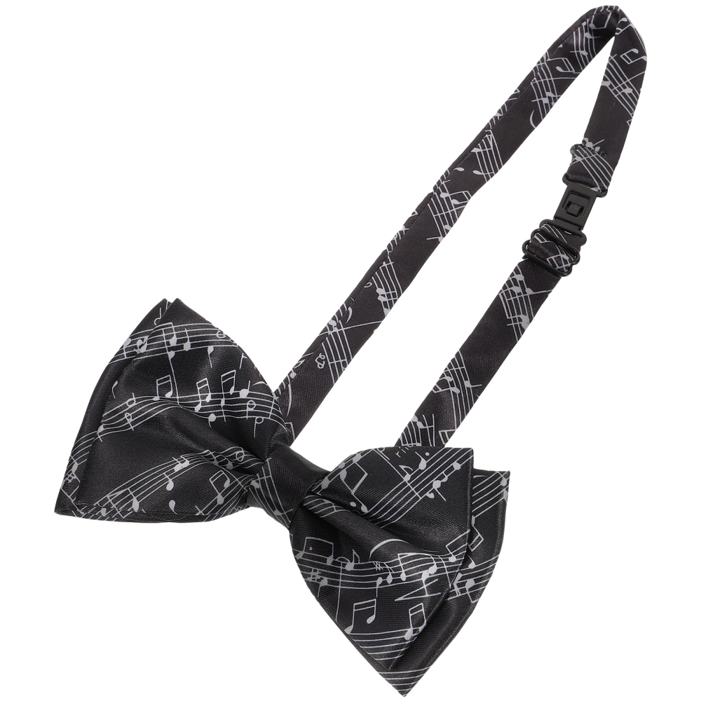 Music Note Bow Tie Mens Bowtie Formal Bowtie Mens Bow Tie Costume Accessory