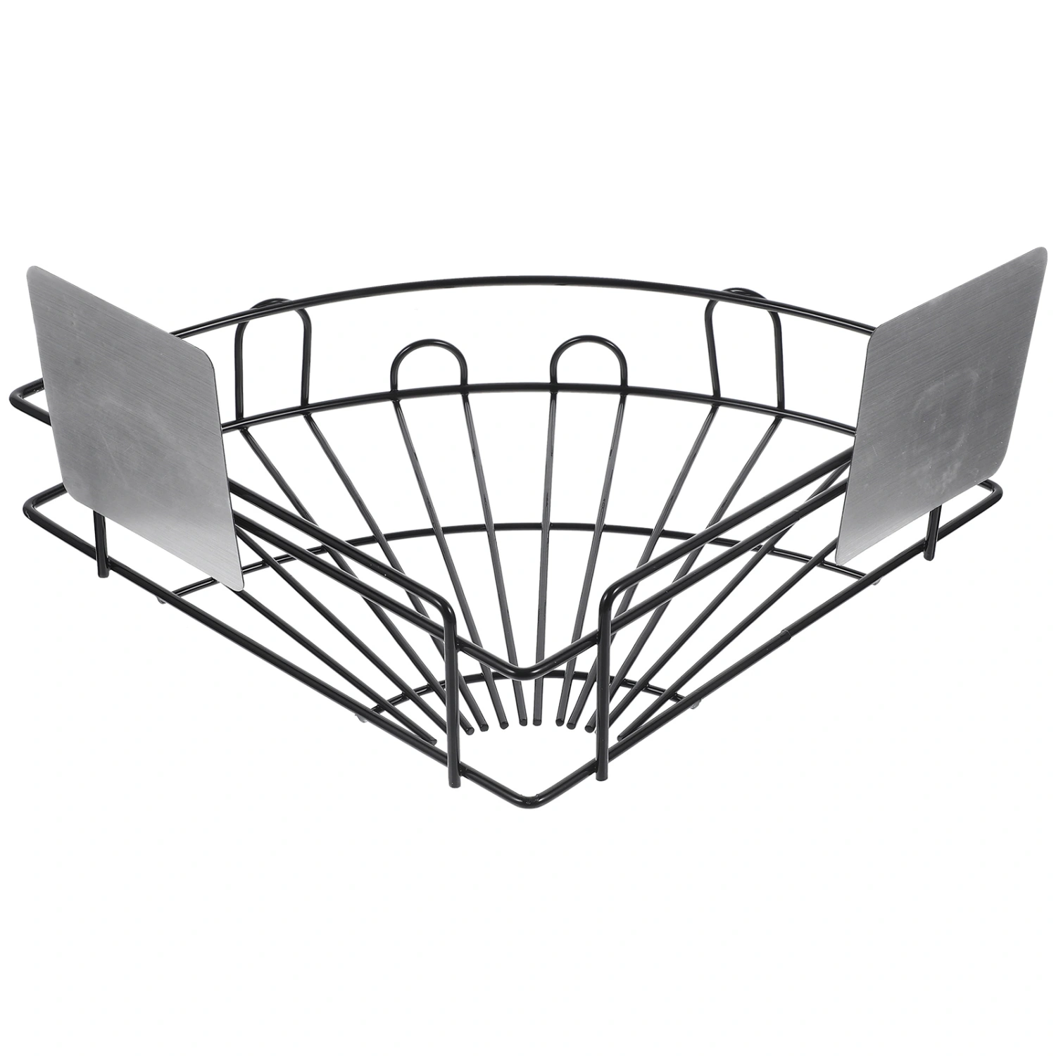 Triangular Storage Shelf Corner Punch-free Storage Shelf Wall Mounted Metal Rack