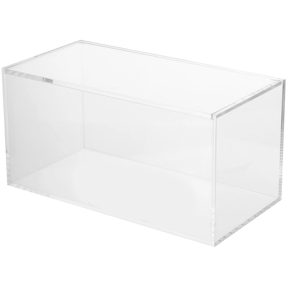 Transparent Display Box Small Storage Case Acrylic Display Box for Figurine Jewelries