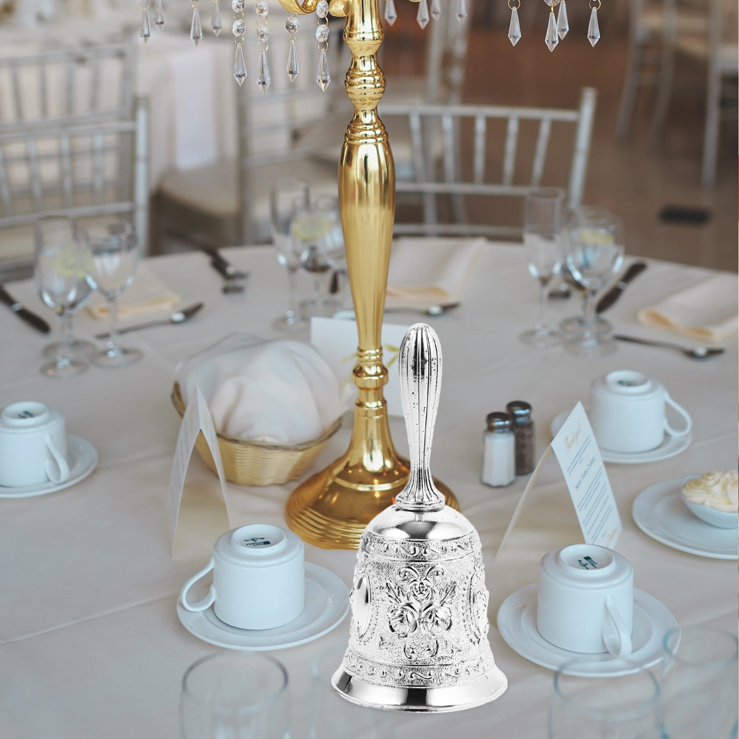 Bar Restaurant Hand Bell Call Bell Desktop Restaurant Bell Service Bell Metal Bell