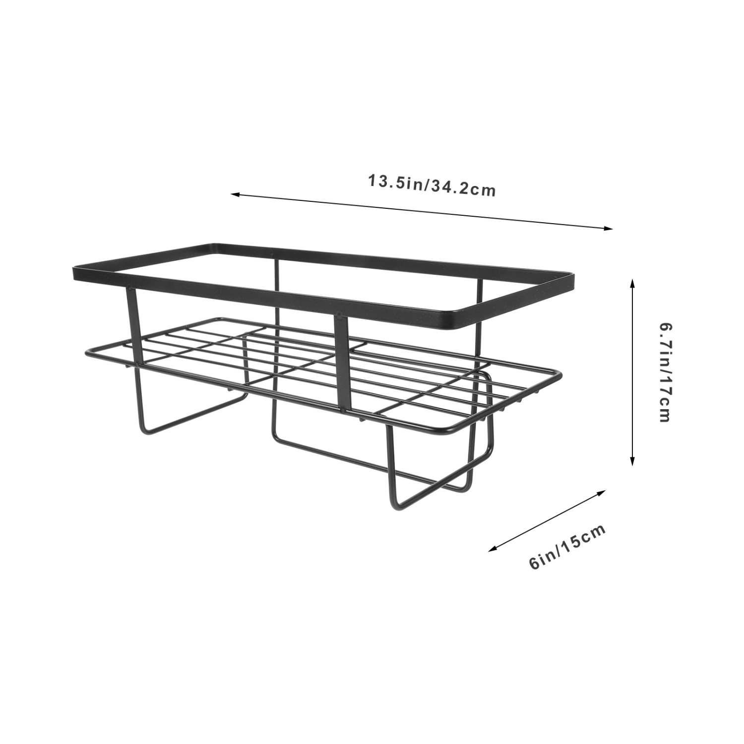Bathroom Shower Storage Shelf Wall Mounted Shower Rack Toilet Wall Shelf