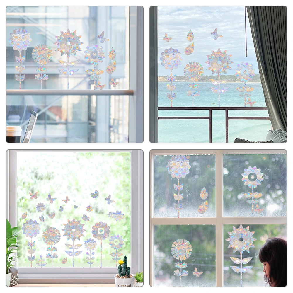 1 Set Prism Window Cling  Sun Catchers Window Sticker Decorative Window Cling Window Sticker