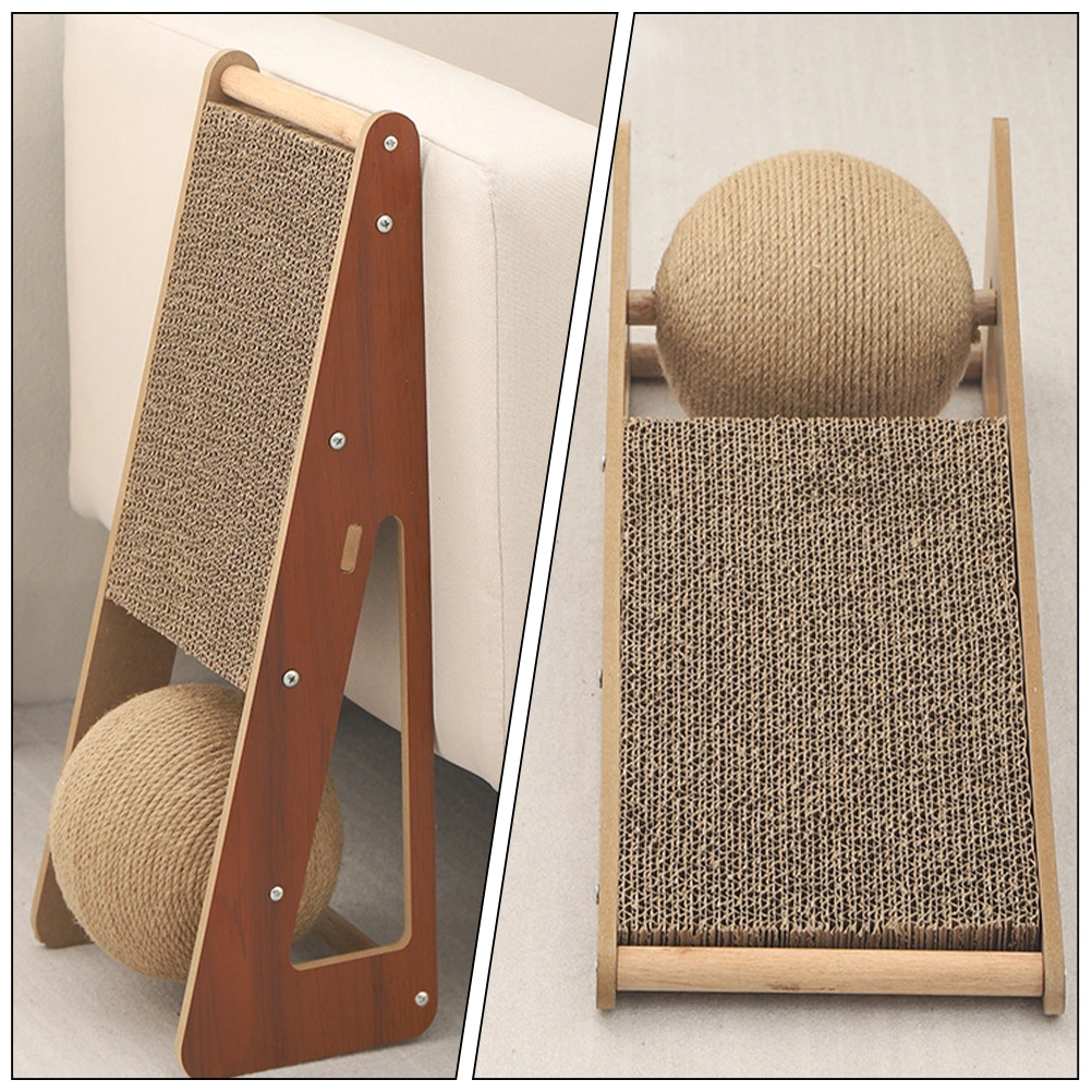 Home Cat Scratcher Wear-resistant Scratching Board Interesting Cat Scratching Ball