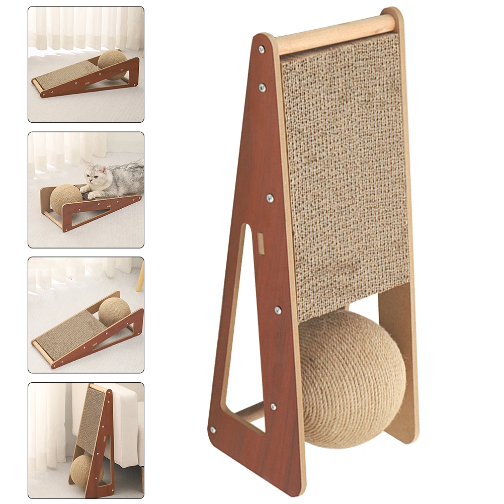 Home Cat Scratcher Wear-resistant Scratching Board Interesting Cat Scratching Ball