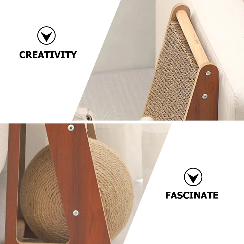 Home Cat Scratcher Wear-resistant Scratching Board Interesting Cat Scratching Ball