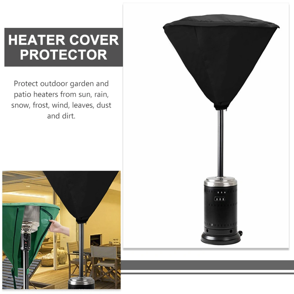 Patio Heater Cover Heater Vent Cover Polyester Cover for Outdoor Heater Heater Vent Cover