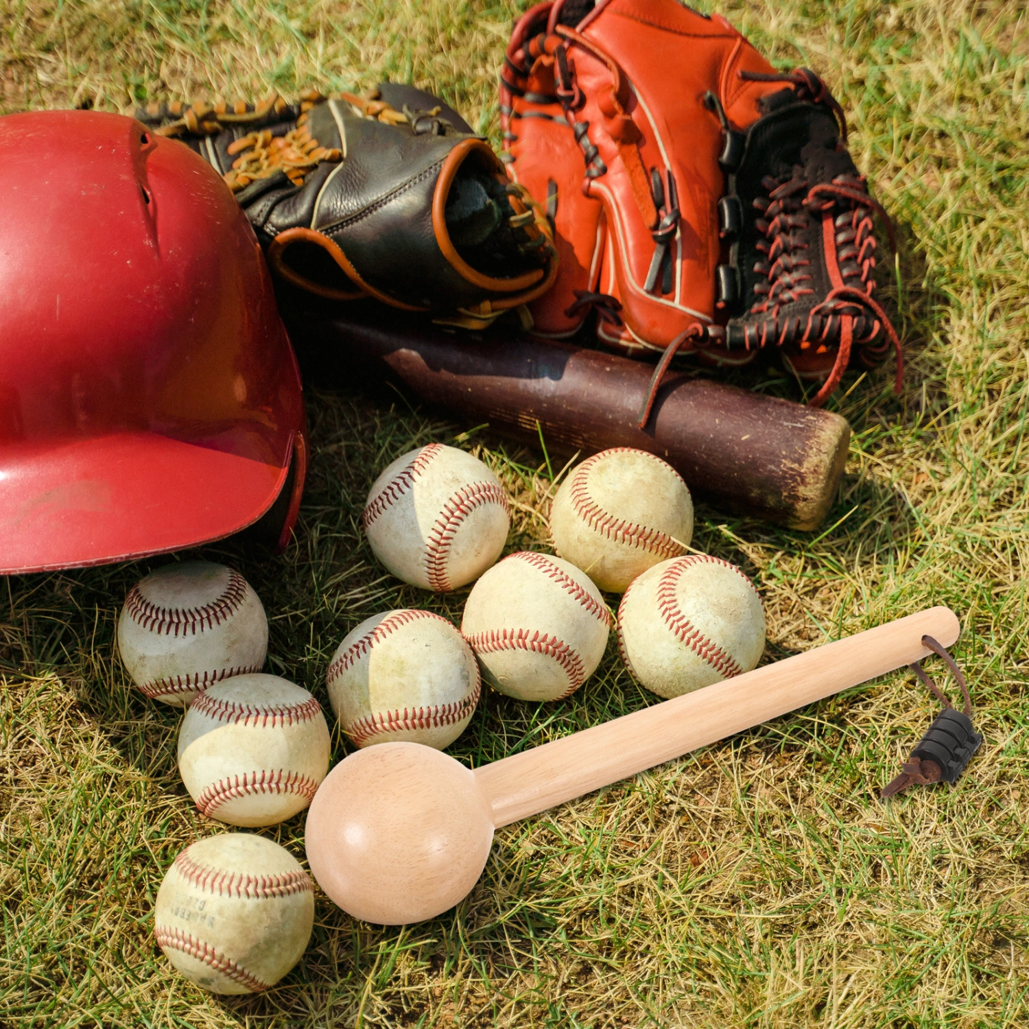 1 Set Baseball Glove Mallet Wooden Mallet Hammer for Baseball Portable Softball Glove Hammer